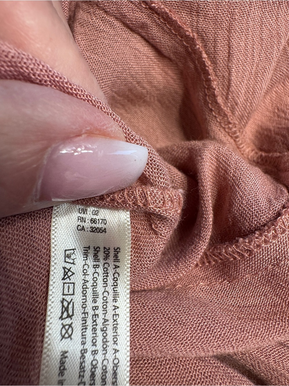 Free People One Dusty Rose Lace Slip Dress Boho Mini S Crochet Babydoll Festival - Picture 12 of 12